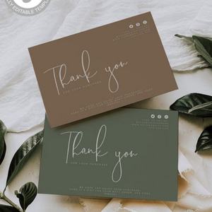 Enveloppe cadeau en papier kraft texturé en cuivre enduit, faite à la main, colorée et personnalisée, avec carte de remerciement gaufrée, écologique et mate. - Product Image 5