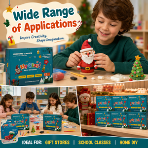 Arcilla para Modelar Muñecos de Nieve Navideños, Arcilla Espuma para Manualidades Infantiles con <span class=keywords><strong>Herramientas</strong></span> - Product Image 6