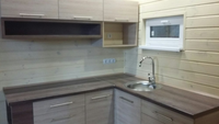 Casa Modular de madera con techo plano, Playa prefabricada, techo plano a prueba de viento, moderna cabina de camping a prueba de golpes, hecha en China