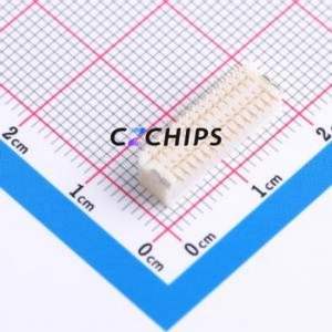 BM30B-SRDS-G-TF(LF)(SN) Wire-to-Board Pin Header SMD-30P Connector 2x15P 1mm Vertical Mount SHD - Product Image 2