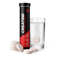 Comprimés effervescents de créatine monohydrate OEM, 20 unités, 5 g par portion, nutrition sportive
