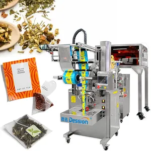 Hot Sales Automatic PLA Tea Bag Sachet Packing Machine For Pyramid Herb Tea Bag Herbal Tea Triangle Bag Packing Machine