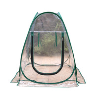 Pop up – maison de fleurs en pvc, loisirs en plein air, plantation transparente, tentes de croissance, tente de réchauffement des plantes, tente de maison