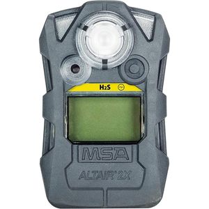 เครื่องตรวจจับก๊าซเดี่ยว MSA Altair 2X รุ่น H2S แบบพกพา สีดำ - Product Image 1