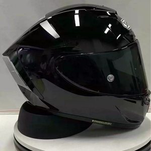 <span class=keywords><strong>Casque</strong></span> de moto <span class=keywords><strong>intégral</strong></span> <span class=keywords><strong>Shoei</strong></span> X14 Warrior noir brillant, coque ABS pour visière anti-buée, sécurité toutes saisons - Product Image 2
