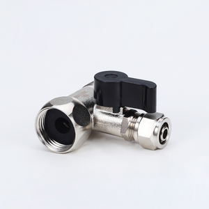 3/8 "Brass mini bóng van shut-off nước Adapter bóng van - Product Image 3