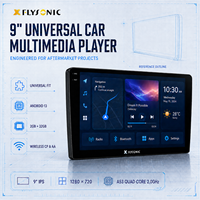 Reproductor de DVD para Auto Android Universal FYDZ, 2 Din, 9 Pulgadas, Navegación GPS, Radio FM BT, Reproductor de DVD para Auto con Mirror Link