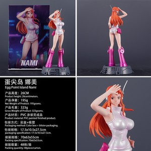 โมเดลวันพีซ นามิ นิโค โรบิน ขนาด 26 ซม. ฟิกเกอร์แอคชั่นจากเกาะไข่ วัสดุ PVC - Product Image 3