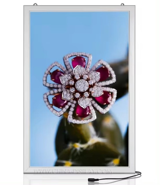 Factory 25mm Ultra-thin Light Box Wall Mounted LED Board Aluminum Poster Frame A0/A1/A2/A3/A4 for Display