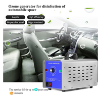 Schimmelentferner Tragbarer Ozongenerator Luftreiniger Geruchs- und Rauchbeseitigung Autoreinigung 10G Ozongenerator zur Autodesinfektion