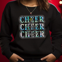Bling hologramme vinyle transfert fer sur stocké Cheer strass transfert pierres dispersées pour la vente en gros