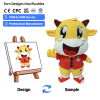 Produsen Mainan Boneka Plush Kustom OEM ODM Grosir Hewan Boneka Mainan Lembut Buat Desain Anda Sendiri untuk Bisnis