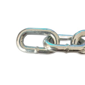 โซ่ยกเหล็กชุบสังกะสีขนาด 9 มม. ยี่ห้อ Triumphant Song Crane Hook Chain สำหรับงานหนัก - Product Image 4
