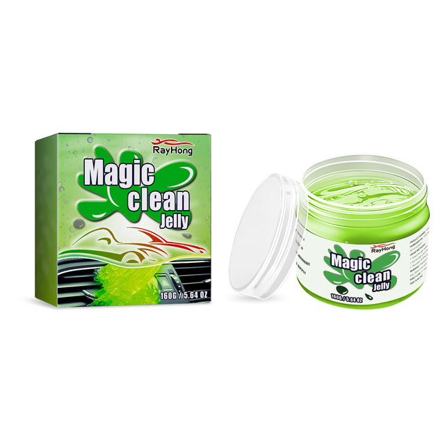 OEM Car Interior Magic Dust Cleaner Gel Air Outlet Vacuum Mud Compound Dust Remover Cleaning Clay for Phone Computer Keyboard