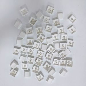 OEM Profile Blank White <b>PBT</b> Material <b>Keycaps</b> Dye Sublimation Keycap Blanks Raw Material for Mechanical Keyboard Key Caps - Product Image 4