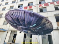 Özelleştirilmiş LED Işıklı Şişme Uzay Gemisi Şişme UFO Modeli Temalı Parti Süslemeleri İçin