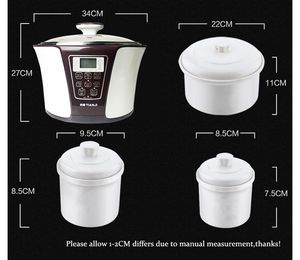 Tianji – cocotte-minute électrique de chine, cuiseur de santé en acier inoxydable OEM, cuiseur automatique à ragoût lent avec revêtement en céramique - Product Image 3