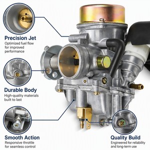 <span class=keywords><strong>Carburador</strong></span> <span class=keywords><strong>de</strong></span> Carreras <span class=keywords><strong>de</strong></span> 30 mm CVK30 para <span class=keywords><strong>ATV</strong></span>, Scooter, Motocicleta GY6 125 <span class=keywords><strong>150</strong></span> 200cc 260, Repuesto <span class=keywords><strong>de</strong></span> Alto Rendimiento - Product Image 3