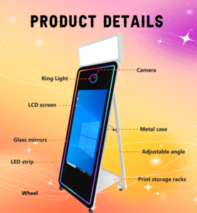 Gương chụp ảnh 70 inch, máy ảnh tự động, gương thần kỳ, máy ảnh tự động chụp ảnh - Product Image 5