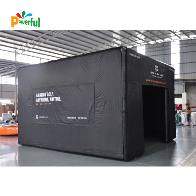 Indoor Sport Inflatable Screen Golf Simulator Tent for Sale