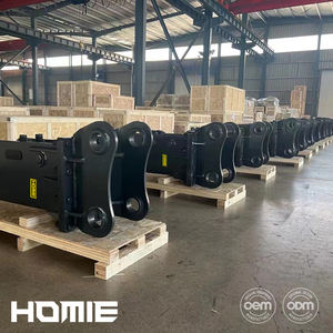 Rompedor Hidráulico HOMIE 75mm para Escavadora Komatsu PC138US Certificado CE com Cinzel Hexagonal para Operações de Mineração - Product Image 5