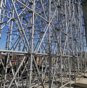 Bâtiment tout autour échafaudage à anneau galvanisé diagonale <span class=keywords><strong>intermédiaire</strong></span> résistant échafaudage à anneau galvanisé - Product Image 1