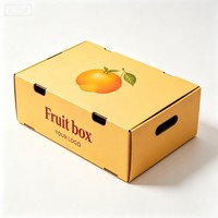 OEM Robuuste, duurzaam ontworpen, recyclebare verpakkingsschaal voor fruit en groenten (appel, watermeloen, peer, avocado) van papier.