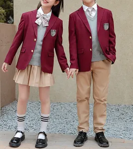 Pakaian Anak Laki-laki, Mantel Seragam Sekolah Menengah Atas Dasar