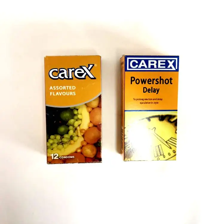 China Cheap carex latex condom with best condom brand