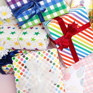 Custom Disposable Coated Silicone Kids Birthday Gift <b>Wrapping</b> <b>Paper</b> 50x70cm - Product Image 6