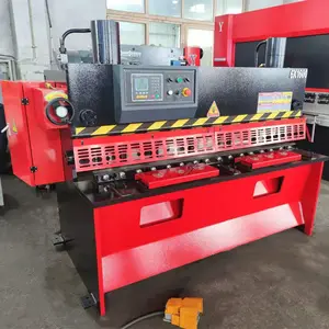 Small Guillotine Cutter Hydraulic Shearing Cutting Machine E21S System Metal Sheet Shear For Carbon Steel Plate Forming