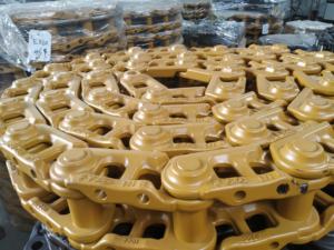 Bagian Undercarriage ekskavator pabrik Tiongkok SY55 SY60 SY65 KX161Track Link Assy135 rantai jalur Pitch - Product Image 3