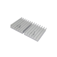 Fabricant de Shenzhen, dissipateur thermique extrudé en aluminium de série 6000, alliage 6063, sur mesure, pour CPU LED, pliage et découpe, marque FUYING