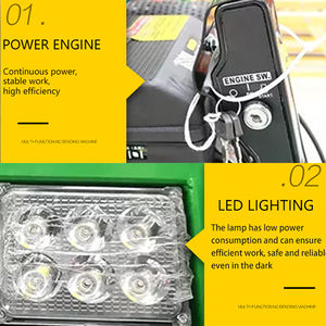 عروض ترويجية رائعة مروحية ركوب الخرسانة على الكرسي آلة تجعيد الأسطح الخشنة - Product Image 5