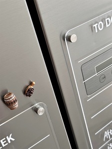 Trong Suốt Khô Xóa Hiển Thị Xóa Thông Báo Xóa Thông Báo Tin Nhắn Acrylic Tấm Từ Hàng Tuần Kế Hoạch Viết Hội Đồng Quản Trị Cho Tủ Lạnh - Product Image 4