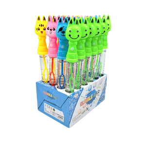Vente chaude Meiran Pistolet À Bulles Électrique 26CM Durable En Plastique <span class=keywords><strong>Baguette</strong></span> À Bulles En Plein Air Flash <span class=keywords><strong>Eau</strong></span> Jouets pour Enfants Fun Play Enfants Ensemble - Product Image 2