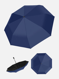 Wholesale Fully-Automatic UV <b>Foldable</b> <b>Umbrella</b> Classic Design for Adults Business or Personalized Gifts Made in China - Product Image 5