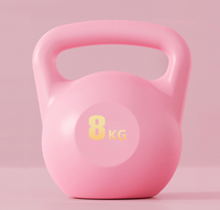 Kettlebell souple rempli d'eau de 2 à 8kg, équipement de fitness à domicile pour la perte de poids et l'entraînement des fessiers, musculation et squat