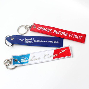 Thêu Key Chain Patches Maker Tên Tùy Chỉnh Logo Thêu Thẻ Cho Quần Áo Chuyến Bay - Product Image 3