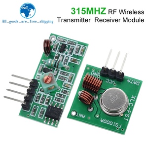 Kit de liaison de Module émetteur et récepteur <span class=keywords><strong>RF</strong></span> 433 Mhz pour ARM/MCU WL bricolage 315MHZ/433MHZ télécommande sans fil pour Kit de bricolage <span class=keywords><strong>arduino</strong></span> - Product Image 4