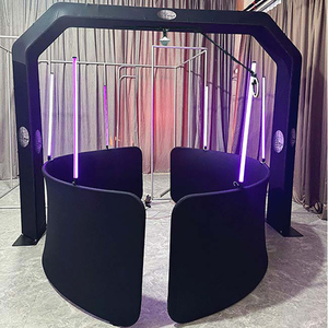 Fonctionnement intelligent Cabine vidéo aérienne 360 Photomaton 2 grues Pièce de rechange Sky Top Spinner Magnétique 360 Photo - Product Image 4