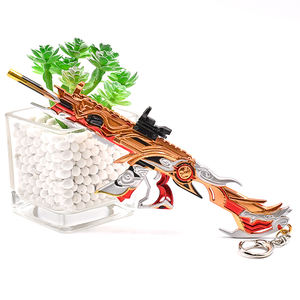 Exquisito juego de pistola de Metal modelo M416 el llavero de Metal desmontable más apasionado y sagrado modelo de juguete coleccionable personalizable - Product Image 1