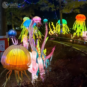 크리스마스 조명 야외 장식 조명 크리스마스 할로윈 장식을위한 3D 거리 조명 해파리 - Product Image 5