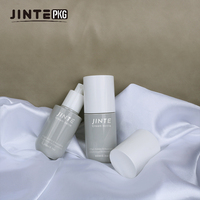 Flacon pulvérisateur à brume fine en PET gris, forme capsule, 60 ml, 100 ml, à paroi épaisse, luxe, nouvelle collection, vente chaude, emballage plastique personnalisé
