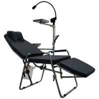 Silla Dental plegable portátil para uso en la oficina, Spa, clínica, nuevo