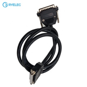 Hot Sale Custom D-Sub 25Pin DB25 Connector Male to DB25 Female Serial Parallel <b>Printer</b> Extension Round Ribble Cable - Product Image 4