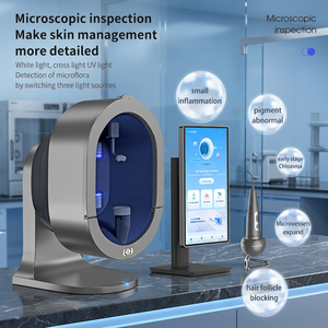 Analizador de Piel Inteligente con Pantalla Táctil de 7.0 Pulgadas, Detección por IA, Inspección Facial Microscópica, Análisis de Pigmentación, Uso Comercial - Product Image 1
