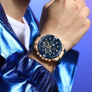 REWARD 83965 Fashion <b>Men's</b> <b>Watch</b> Quartz Casual Silicone Strap Automatic Date <b>Waterproof</b> Night Light Chronograph <b>Watches</b> <b>for</b> <b>Man</b> - Product Image 5