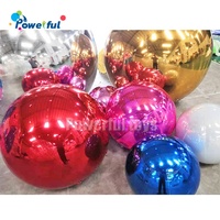 Boules irisées boules miroir ballon géant gonflable argent boule colorée grand miroir gonflable Globe