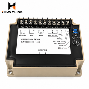 Contrôleur de vitesse de générateur HEAVYLINK 3037359 pour pièces de machines de construction - Product Image 2